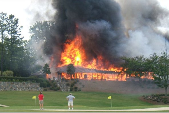 Inverness Country Club Fire 